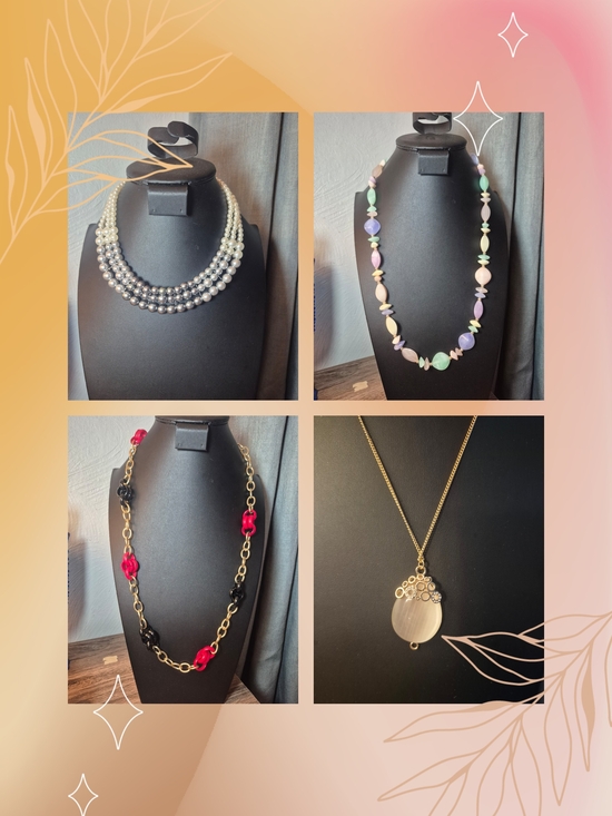 Source Unknown Jewelry - Fashion Necklace Bundle Of 4 Costume Vintage